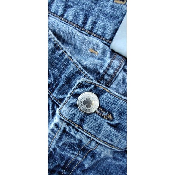 Lucky Brand Women’s Jeans Dungarees By Gene Montesano Mid-Rise Flare Size 8/29 - Picture 6 of 8